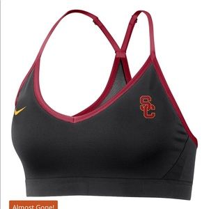 USC Nike Indy Sports Bra (NWT)